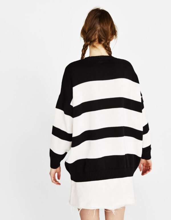 Striped print sweater - Image 2