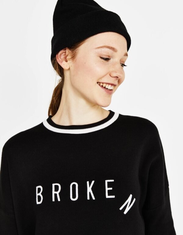 Striped print sweater - Image 6