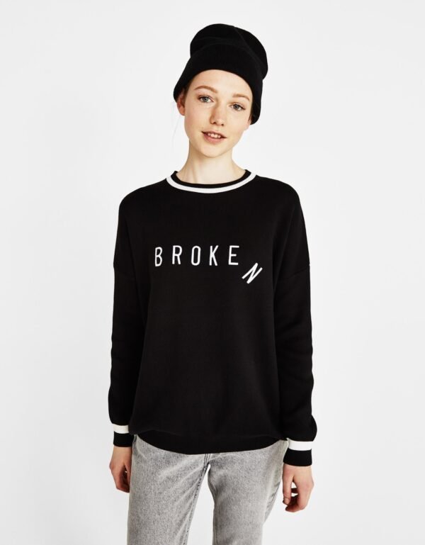 Striped print sweater - Image 8