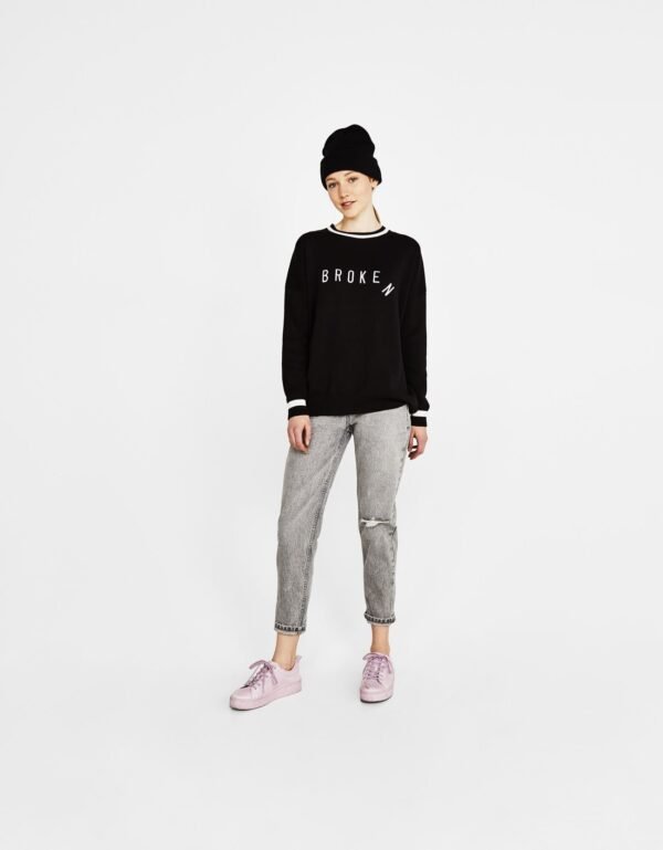 Striped print sweater - Image 9