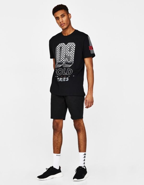 T-shirt with slogan - Image 9
