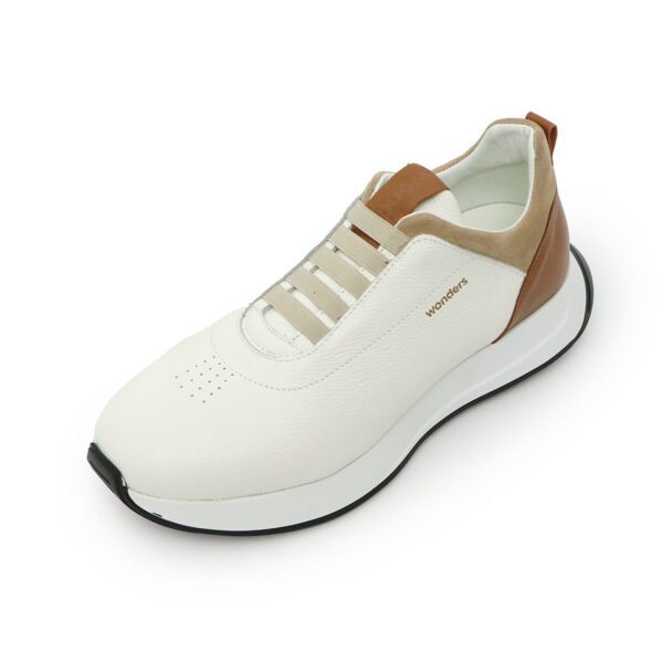 PabloHommeWhiteSoftWalkingSneakers - Image 2