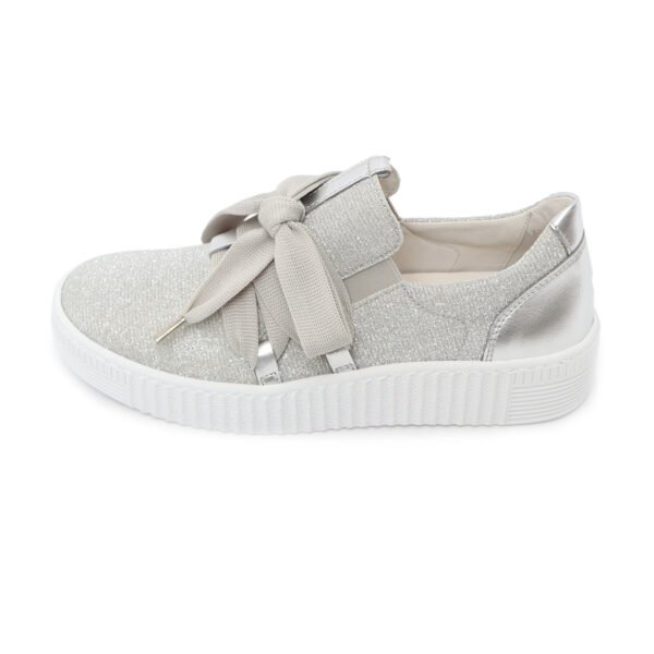 SwingGlitterSilverSoftWalkingSneakers