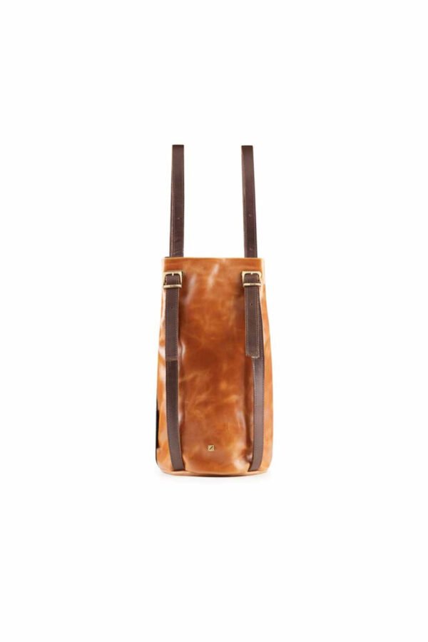 Drawstring Backpack Suede - Image 3